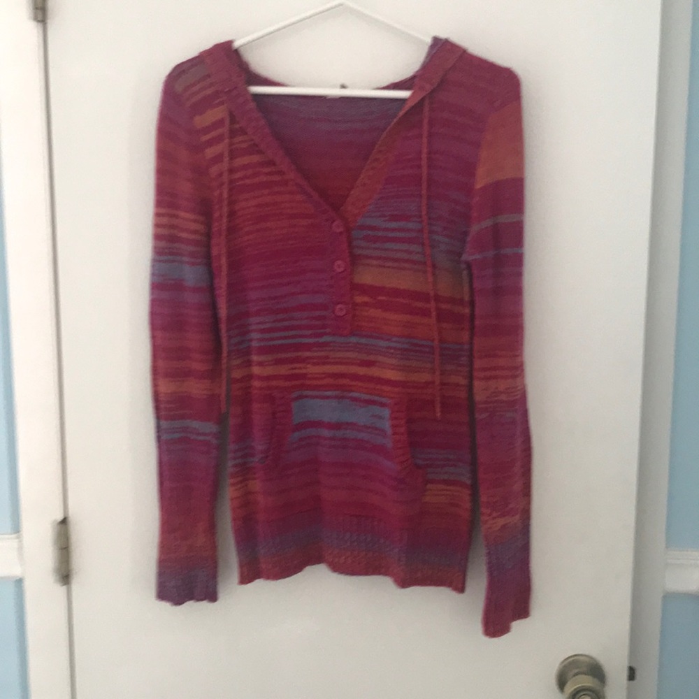 Juniors sweater with kangaroo pocket